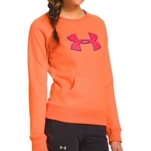 UNDER ARMOUR Cold Gear Kangaroo Sweatshirt Sz M
